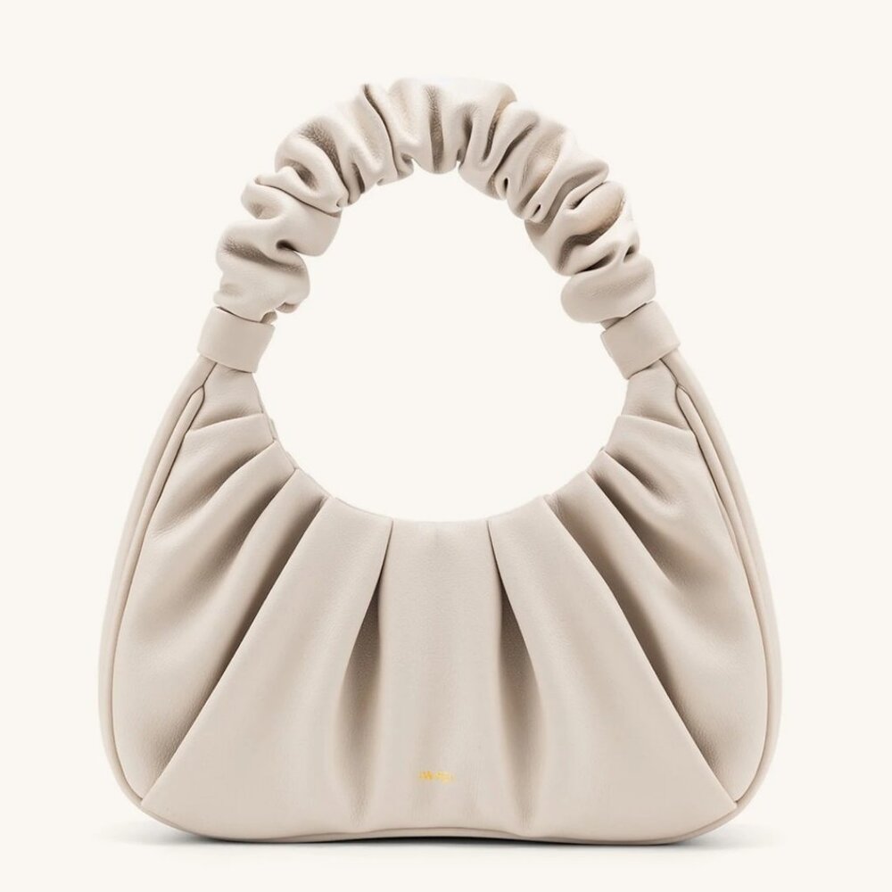 JW PEI Gabbi Ruched Hobo Handbag – Ivory